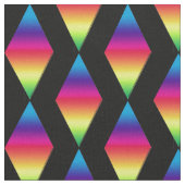 Stof - Rainbow Diamonds off-set (Close Up)