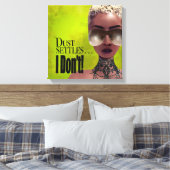 Stof rekent af, ik heb geen bevestiging canvas afdruk (Insitu (Slaapkamer))