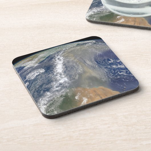 Stof richting Zuid-Amerika Bier Onderzetter (Linkerzijde)