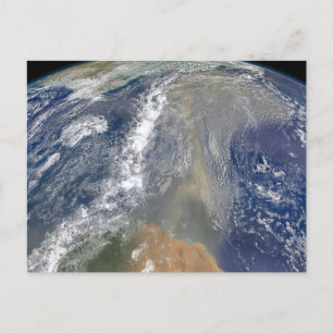 Stof richting Zuid-Amerika Briefkaart