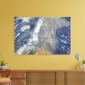 Stof richting Zuid-Amerika Canvas Afdruk (Insitu (Woonkamer))