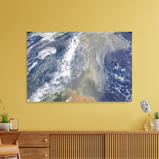 Stof richting Zuid-Amerika Canvas Afdruk (Insitu (Woonkamer))