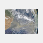 Stof richting Zuid-Amerika Fleece Deken (Voorkant (Horizontaal))