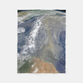 Stof richting Zuid-Amerika Fleece Deken (Voorkant)