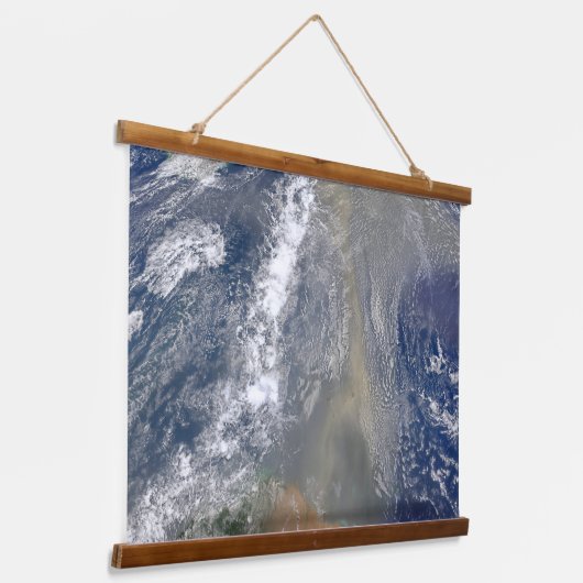 Stof richting Zuid-Amerika Hangend Wandkleed (Gebogen)