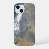 Stof richting Zuid-Amerika iPhone 15 Case (Achterkant)