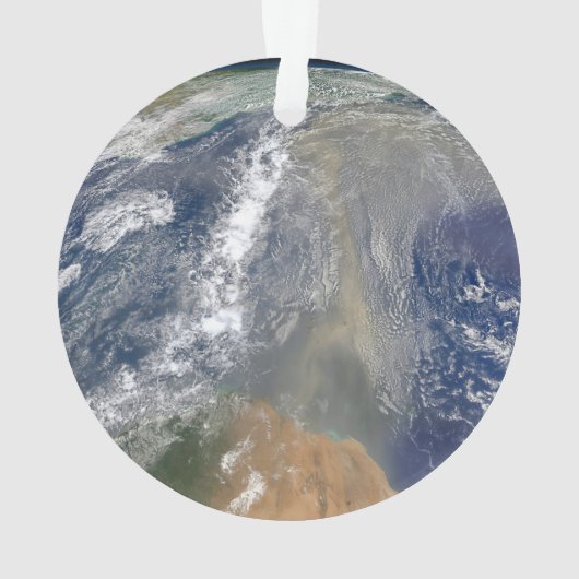 Stof richting Zuid-Amerika Ornament (achterkant)