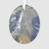 Stof richting Zuid-Amerika Ornament (voorkant)