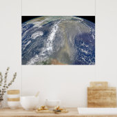 Stof richting Zuid-Amerika Poster (Keuken)