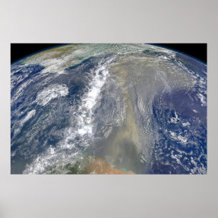 Stof richting Zuid-Amerika Poster