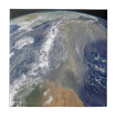 Stof richting Zuid-Amerika Tegeltje (Voorkant)