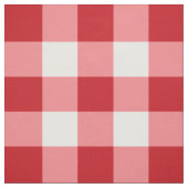 Stof rode en witte buffels (Swatch)