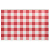 Stof rode en witte buffels (Fat Quarter)