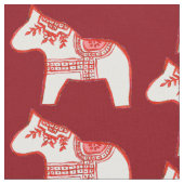 Stof rode en witte dala (Close Up)