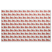 Stof - Rode Puppies (Fat Quarter)