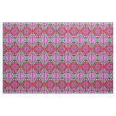 Stof - Roze/Rode Poinsettias (Yard (91,4 cm))
