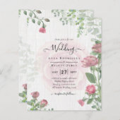 Stof Roze Roze Trouw  (Voorkant / Achterkant)