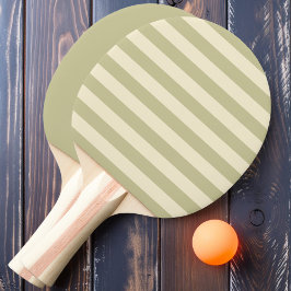 Stof Sage Polo Strepen en Effen Tafeltennisbatje