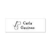 STOF STEMPEL, AANGEPASTE doek stempel, Stof stempe Zelfinktende Stempel (Design)