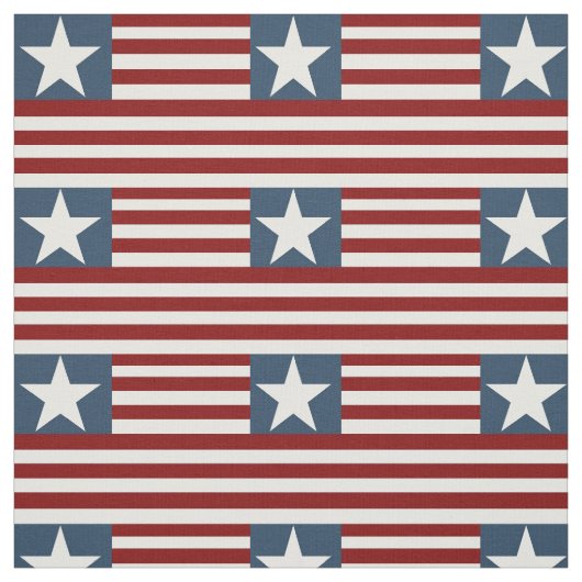 Stof - sterren en stripes (Swatch)