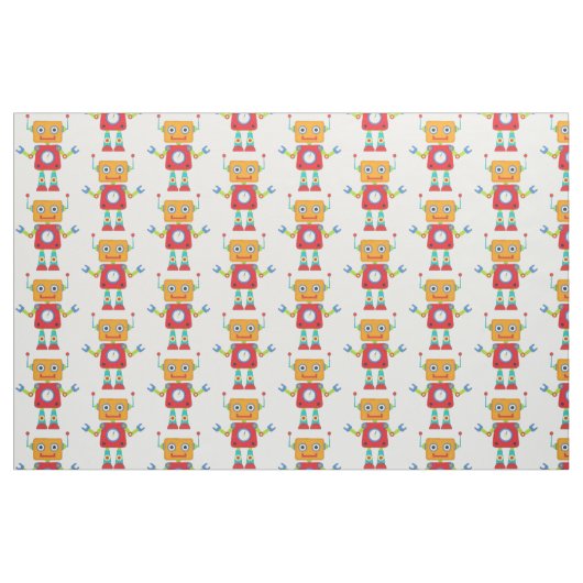 Stof - Stitch Robot (Fat Quarter)