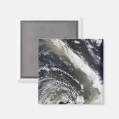 Stof storm dat over het Tasman-Zee waait Magneet (Voorkant / Achterkant)