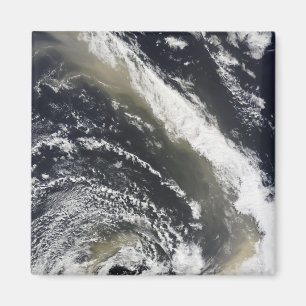 Stof storm dat over het Tasman-Zee waait Magneet