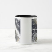 Stof storm dat over het Tasman-Zee waait Mok (Midden)