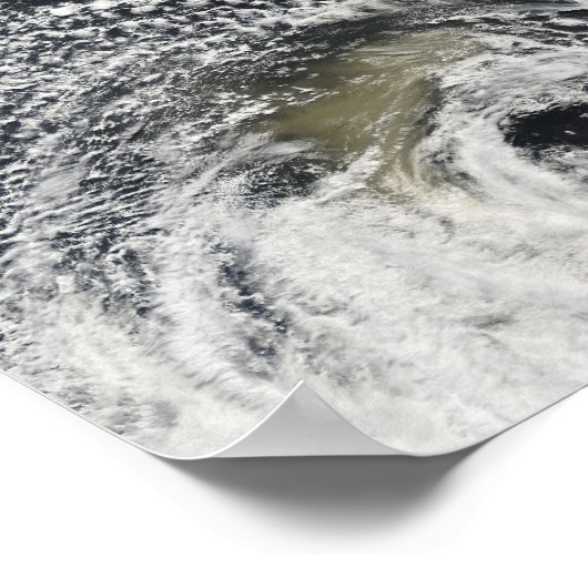 Stof storm dat over het Tasman-Zee waait Poster (Hoek)