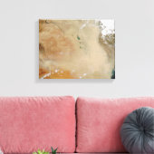 Stof storm in het Midden-Oosten Canvas Afdruk (Insitu (Woonkamer))
