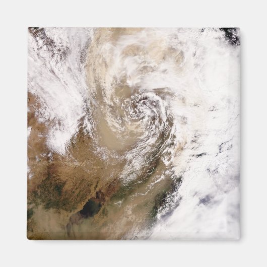 Stof storm in Noord-China Magneet (Voorkant)