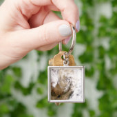 Stof storm in Noord-China Sleutelhanger (Hand)