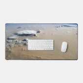 Stof Storm over de Zeeen van de Sahara. Bureaumat (Keyboard & Muis)