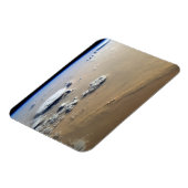 Stof Storm over de Zeeen van de Sahara. Magneet (Linkerzijde)