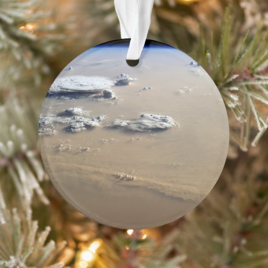 Stof Storm over de Zeeen van de Sahara. Ornament (Boom)