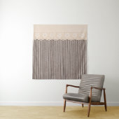 Stof textuur en kant voor achtergrond wandkleed (In situ)