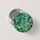 Stof Textuur Groen Bont Design-68745 Ronde Button 3,2 Cm (Voorkant /achterkant)
