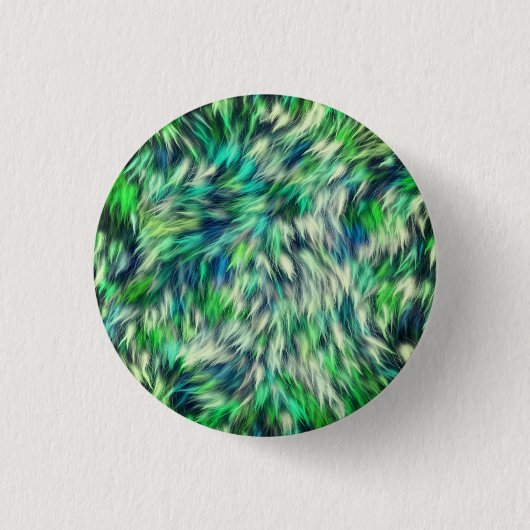 Stof Textuur Groen Bont Design-68745 Ronde Button 3,2 Cm (Voorkant)