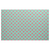 Stof: Turquoise & roze edelstenen Stof (Yard (91,4 cm))