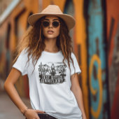 Stof valt neer t-shirt