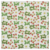 Stof van aardbeivruchten (Swatch)