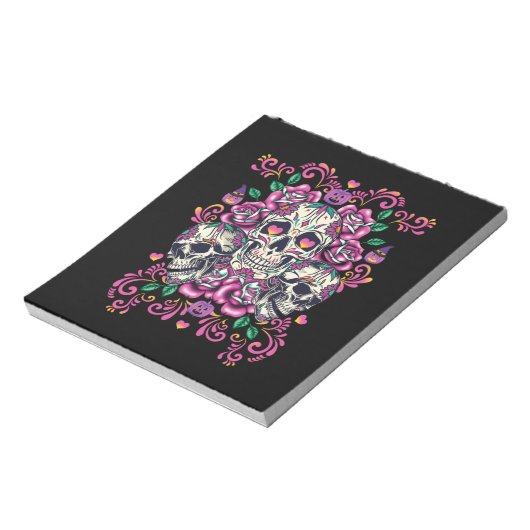 Stof van de huid, roze van het skelet waterverf, H Notitieblok (Linkerzijde)