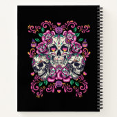 Stof van de huid, roze van het skelet waterverf, H Notitieboek (Achterkant)