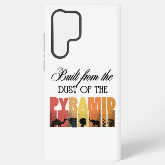 Stof van De Piramide | Samsung Galaxy Hoesje (Achterkant)