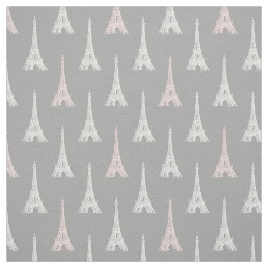 Stof van de Roze Gray van de Tower van Parijs (Swatch)