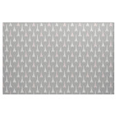 Stof van de Roze Gray van de Tower van Parijs (Fat Quarter)