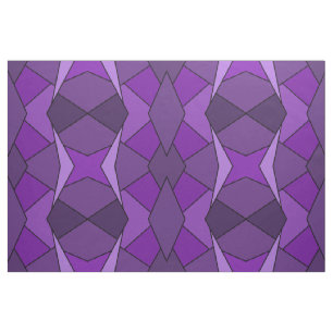 Stof van de Vormen van abstracte Paarse Veelhoeken