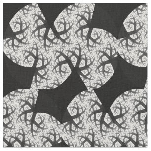 Stof van gehakt bos Fractal Pattered Craft