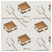 Stof van geroosterde moerasmanden en van chocolade (Close Up)