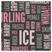 Stof van het Jargon van de kromming - Roze en Zwar (Close Up)